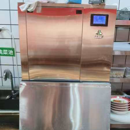 400公斤雪花制冰机水冷交付山西某火锅店